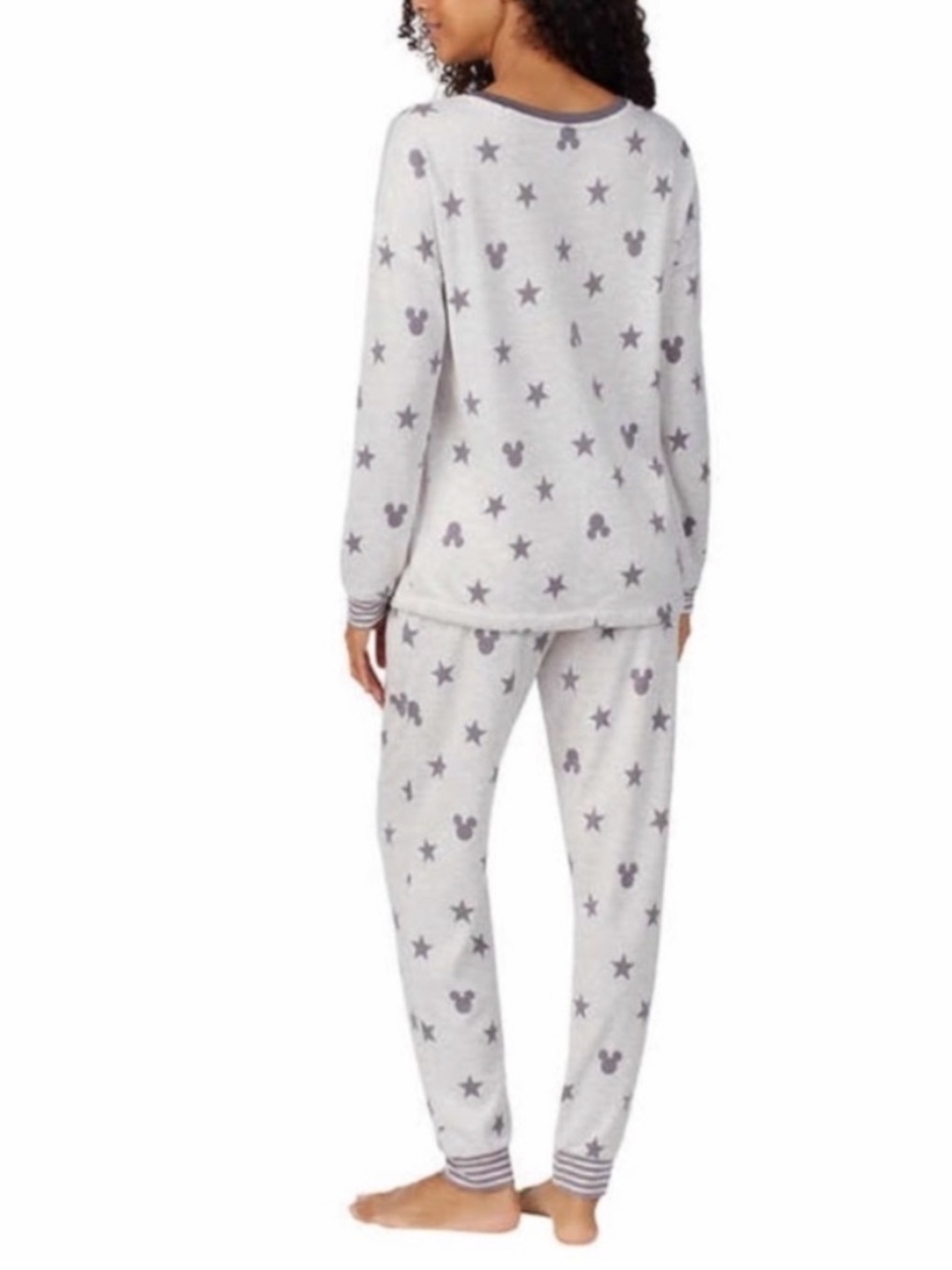 Disney Mickey Soft Lounge Pj Jogger Set Size L - Picture 2 of 4
